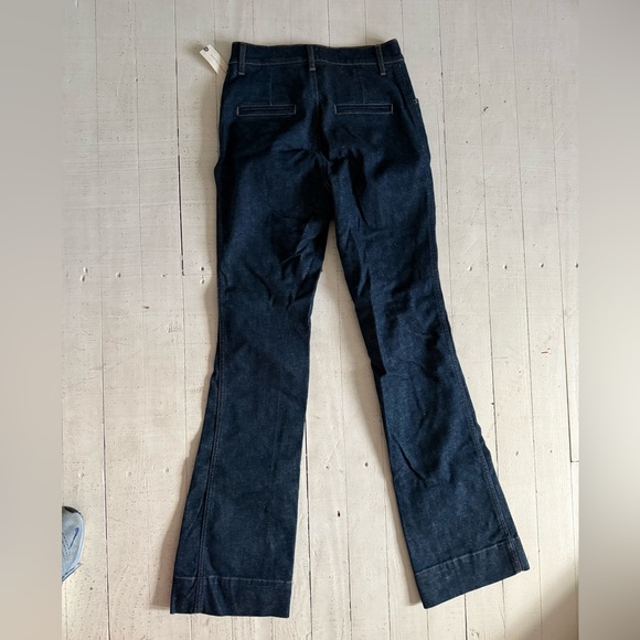 Anthropologie NWT PILCRO Dark Blue Flare Jeans 26 - Picture 6 of 6